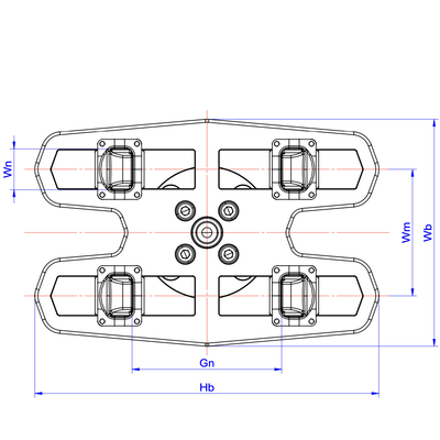 Pince flexible du robot ISO9001